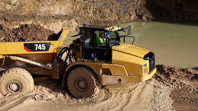 Caterpillar Climbs On Crushed Q4 Earnings Views