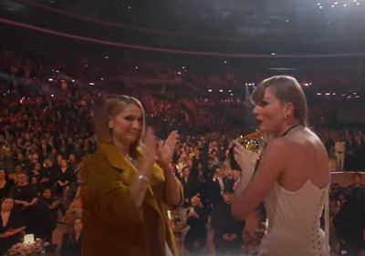 Let’s just shut down the ‘Taylor Swift snubbed Celine Dion at the Grammys’ talk immediately