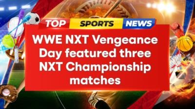 WWE NXT Vengeance Day: Breakker wins Dusty Cup, Dragunov retains