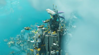 The best bit of my new favorite city builder is the massive, hulking LEGO towers it lets me build