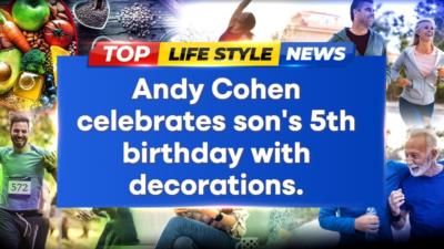 Andy Cohen celebrates son Benjamin's 5th birthday with joyous festivities