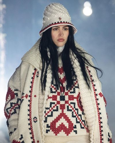 Moncler Grenoble Turns a Mountain into a Runway for Its Spectacular Fall 2024 Show