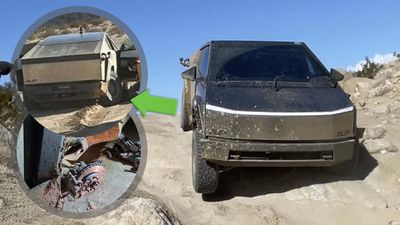 A Tesla Cybertruck’s Wheel Broke While Doing Donuts. Here’s What Happened