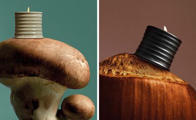 Loewe’s latest candles evoke scents of mushrooms and roasted hazelnuts