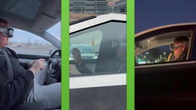 Nerds In Teslas Keep Getting Caught Driving With Apple Vision Pro