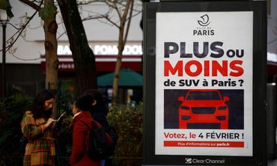 Will other cities copy Paris decision to hike parking charges for SUVs?