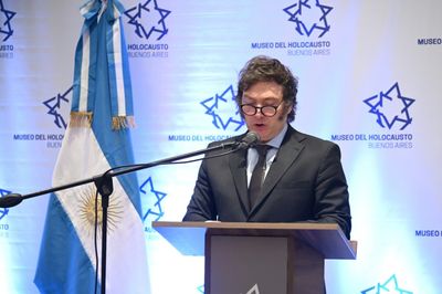 Argentina's Milei Leaves For Israel And To Meet Pope At Vatican