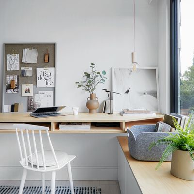 Where to position a desk in a home office to improve your productivity and wellbeing, according to experts