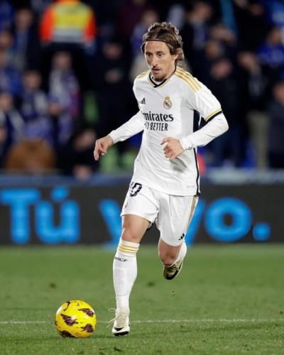 Captivating Moments: Luka Modric's Intensity and Skill on Display