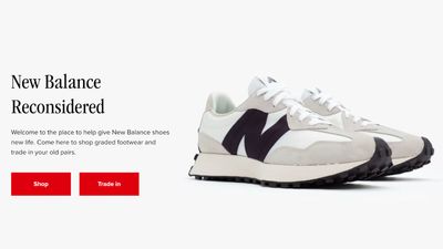 New Balance launches new resale service with big discounts on sports shoes