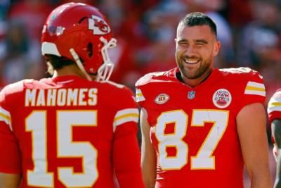 Patrick Mahomes supports teammate Travis Kelce's relationship with Taylor Swift