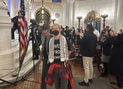Over 100 Arrested Protesting Pennsylvania's Israel Investment at Capitol