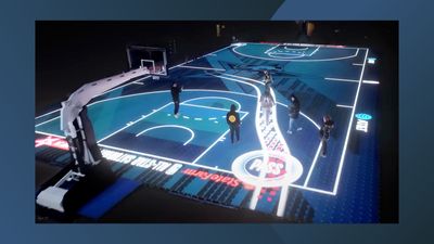 NBA's new LED court has to be seen to be believed