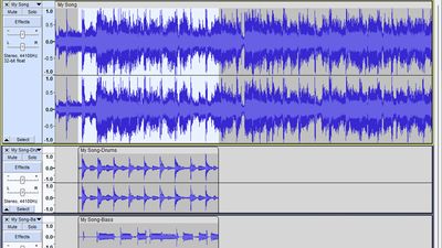 “This is just a first step”: Audacity gets free AI plugins for music separation, generation and remixing (oh, and automatic text transcription, too)