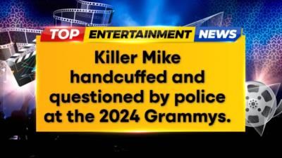 Grammy-winning rapper Killer Mike handcuffed and questioned by police at ceremony
