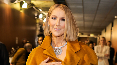 Celine Dion's modern twist on the bookshelf wealth trend makes a sleek statement in her living space