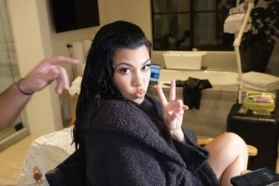 Kourtney Kardashian: A Black Attire Triumph with Style and Confidence