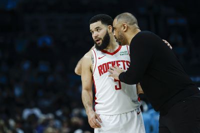 Rockets coach Ime Udoka expects Fred VanVleet (adductor strain) to miss about a week