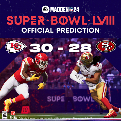 Madden NFL 24 Predicts Kansas City Chiefs Getting the Win for Super Bowl LVIII
