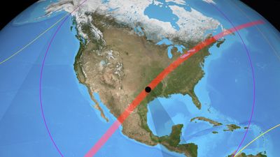 April 8 solar eclipse: What is the path of totality, and where's the best spot to watch?