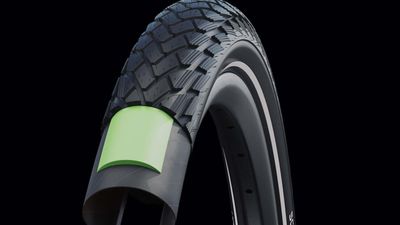 Schwalbe's Green Marathon Bike Tires Are Made Out Of Recycled Materials