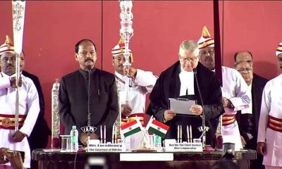 Justice Chakradhari Singh sworn in as Chief Justice of Orissa HC