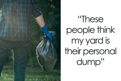 Home Owner Runs Out Of Legal Options To Stop Neighbors Trashing Their Yard, Takes Genius Revenge