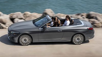 The Mercedes CLE Convertible Has Special Leather Seats That Stay Cool In The Summer