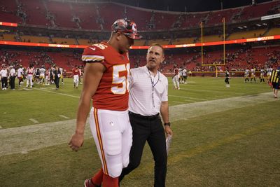 Chiefs DE George Karlaftis calls Steve Spagnuolo a father figure for the defense