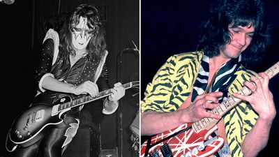 “Eddie was down in the pit watching every move I made”: Ace Frehley says his early displays of tapping prowess “probably” inspired Eddie Van Halen to develop his trademark two-hand technique
