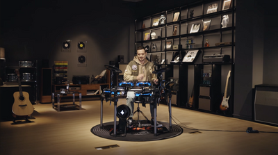 Donner's BackBeat brings together innovation with playability as the only electronic drum kit on the market with customizable LED lighting