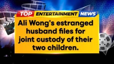 Ali Wong's ex-husband seeks joint custody of their two children