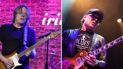 “Absurd amount of talent”: Andy Timmons is in the studio with Joe Bonamassa – and the two melody masters are cooking up a virtuosic solo storm