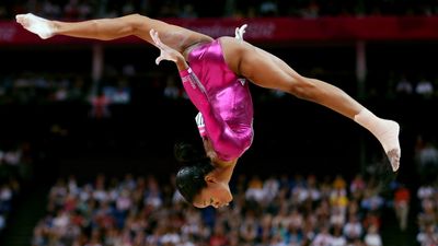 Gabby Douglas comes back to competitive gymnastics this month, eyeing the Olympics