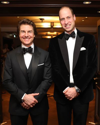Tom Cruise Gets Cheeky Warning From Prince William At Charity Gala