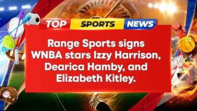Range Sports signs WNBA stars Harrison, Hamby, and upcoming prospect Kitley