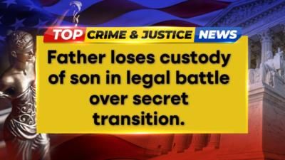 Father fights custody battle after son's secret gender transition revealed