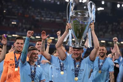 JULES BREACH: It is hard not to picture Manchester City retaining the Champions League in June