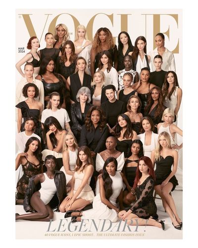 40 Legendary Women Come Together for Edward Enninful's Farewell British Vogue Cover