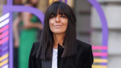 Claudia Winkleman's statement book wall with minimalistic shelves is simple to DIY