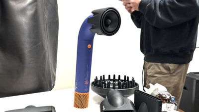 Dyson knows its new pro-grade Supersonic hair dryer looks like a pipe – in fact, they're proud of it