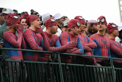 Costumes, beers and vibes: Scenes from TPC Scottsdale’s 16th-hole stadium at 2024 WM Phoenix Open