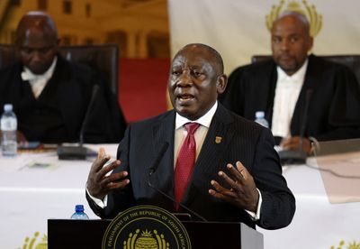 S Africa’s Ramaphosa renews call for Gaza ceasefire, Palestinian state