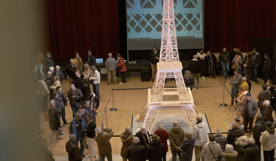 Reversal: Guinness awards record to French man who made Eiffel Tower from matchsticks