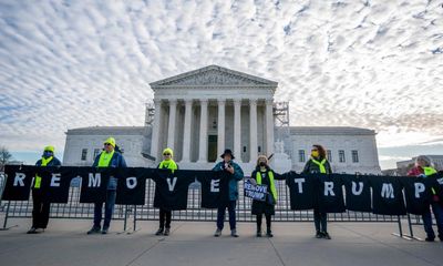 US supreme court justices have strange views on whether Trump is disqualified