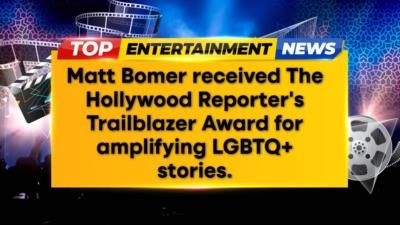 Matt Bomer receives Trailblazer Award for LGBTQ+ representation in Hollywood