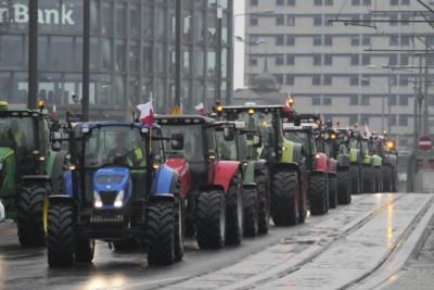 Farmers Protest Across EU Against EU Farming Policies