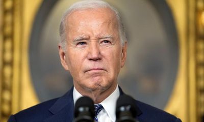 Biden ‘gets how he’s viewed’, White House spokeswoman says as she downplays president’s misspeaking – as it happened