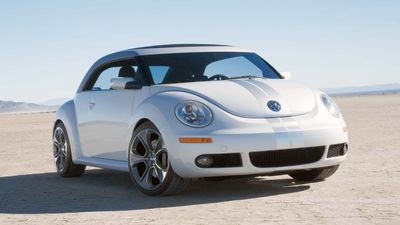 The Volkswagen New Beetle Ragster Concept Was Part Hot Rod, Part Herbie