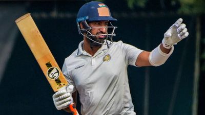 Cheteshwar Pujara slams second ton, helps Saurashtra reach 242/4 on Day 1